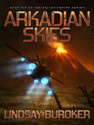 cover image of Arkadian Skies (Fallen Empire, Book 6)